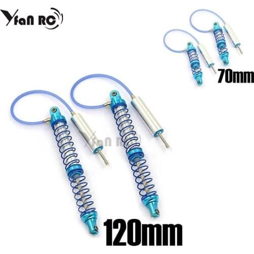 1 Pair Negative pressure shock absorber for 1/10 RC Crawler Axial SCX10 90046 D90 TRX4 KM2 Redcat losi LMT RC Car Parts