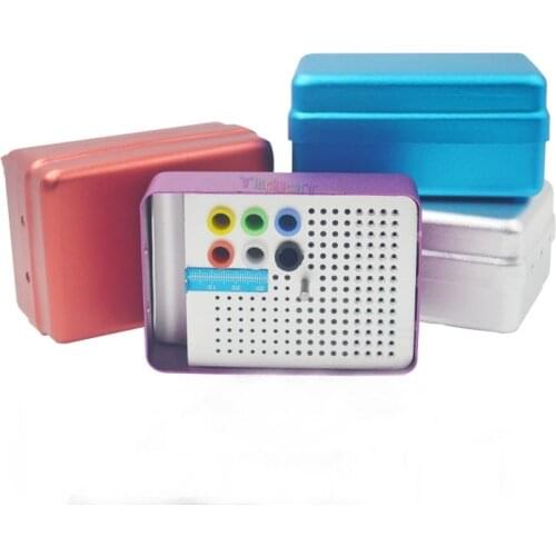 180Hole Dental Endo Files Holder Box Dental Burs Sterilizer disinfection Case for Oral Care Tools Dental Equipment