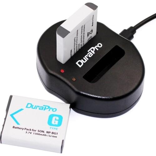2pc NP-BG1 NP BG1 BG1 Rechargeable Li-ion Battery + Portable Dual USB Charger for SONY HX10 W30 DSC-W210 W100 W110 W120 H10 0036