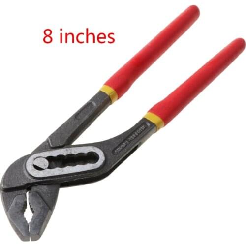 8/10/12Inch Water Pump Pliers Quick-release Plumbing Pliers Havy Plier Manual