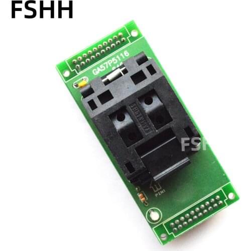 GA57P5116 Programmer Adapter TQFP64 QFP64 IC Test Socket