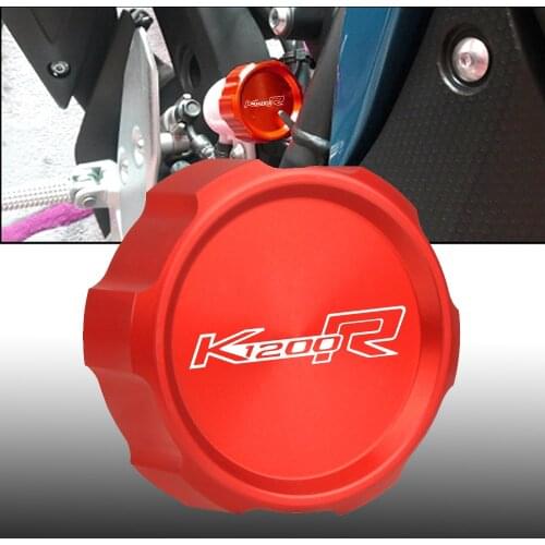 Motorcycle CNC Aluminum Accessories Cylinder Reservoir Cover cap For BMW K1200R K1200GT K1200R Sport K1200S K1200 R GT Sport S