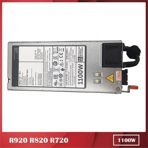 For Server Power Supply for DELL R920 R820 R720 1100W E1000E-S0 YT39Y 0YT39Y EPP 100% Test Before Delivery
