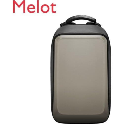 Black Square Hard Shell Business Commute Mens Bag Bag Niche Backpack Computer Backpack Outdoor Cycling Equipment Gift Art