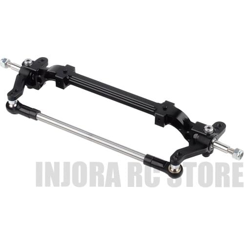 1PCS Black Metal Front Axle for 1/14 RC Crawler Tamiya RC Tractor Truck Upgrade Parts