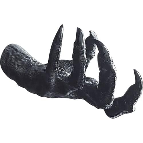 Demon Eye Hand Wall Resin Crafts Ornament Creative Statues Gothic Sculpture Figurines Jewelry Wall Mount Pub Outdoor Decor