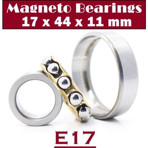 E17 Magneto Bearing 17*44*11 mm ( 1 PC ) Angular Contact Separate Permanent Motor Ball Bearings EN17 FB17
