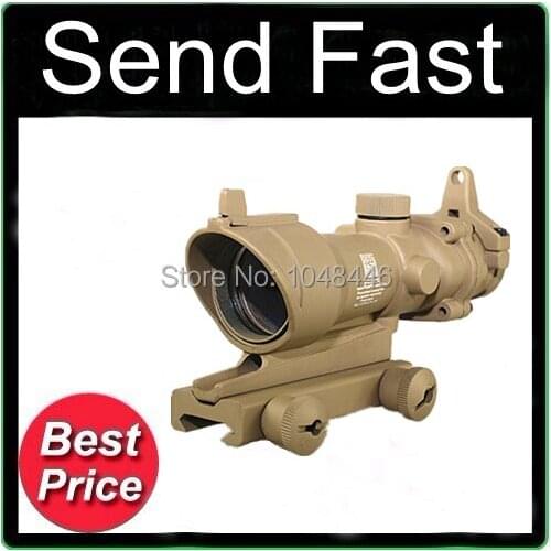 FIRECLUB Tactical Hunting Shooting 4X32 Sand Rifle Scope B Paragraph color