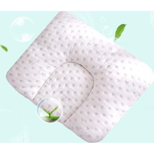 Hot Sale Baby Pillow Shaped Pillow U-shaped Color Cotton Warm Cotton Baby Pillow Newborn Anti-deviation Head Pillow