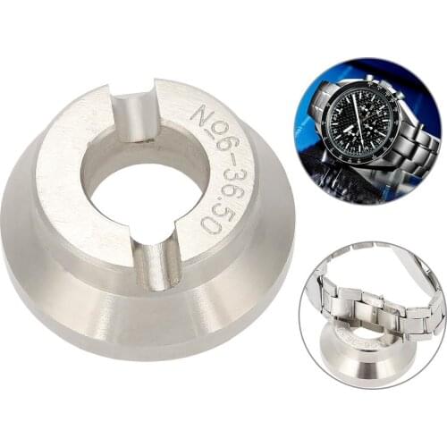 Durable Alloy Case Lid Opener Mold for Rlx/Tudor Watch Repair Tool Parts Replacement Watchmaker Tools 30.5mm-36.5mm