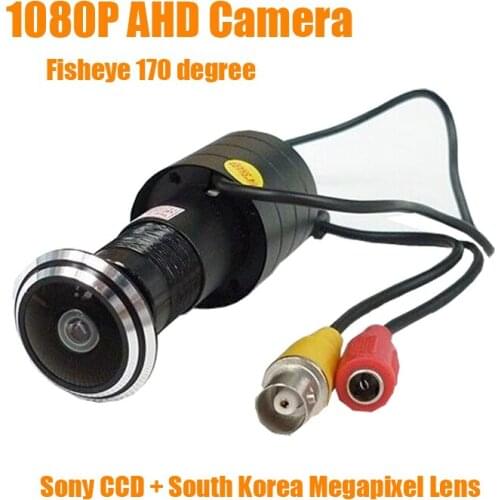 2mp 1080P AHD SONY Sensor Cat Eye DoorEye Camera 170 degrees 1.78mm Fisheye Lens Security cctv Camera door eye hole camera