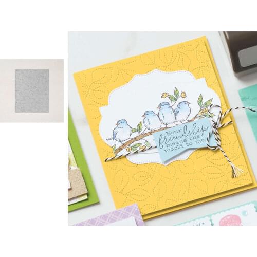 Leaves Back Metal Cutting Dies for DIY Scrapbooking Crafts Dies Cut Stencils Maker Photo Album Template Handmade Decoration 2021