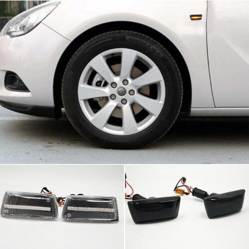 Led Dynamic Turn Signal Light Side Fender Marker Sequential Blinker For Chevrolet Cruze J300 Aveo T300 Orlando For Cadillac BLS