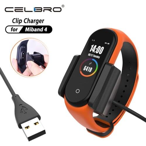 Univeral Fast Charger for Xiaomi Mi Band 5 4 Charging Dock Clip 1m/0.3m Charger Cable for Xiaomi Miband 5 4 Band5 Band4 Charger