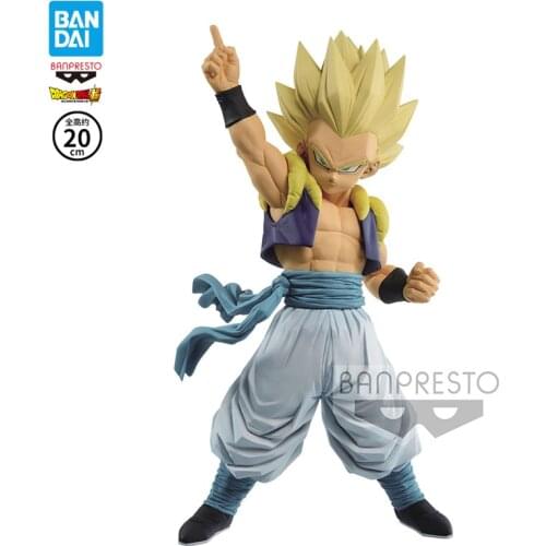 In Stock Dragon Ball Z Legends Collab Lc Anime Figure Gotenks Mobile Games Joint Name 17Cm Action Figure Model Collectible Toys