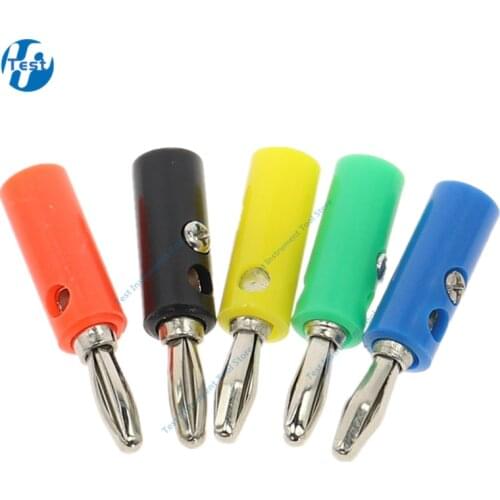 1male and Female J072 4mm Banana Plug Male and Female to Insert Connector Banana Pin DIY Model Parts Free Shipping