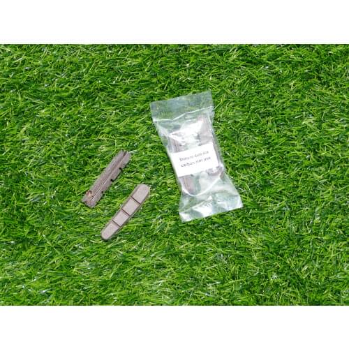 2 PAIRS ROAD BIKE BRAKE PADS SHOES CORK CARBON RIMS For SHIMANO Dura Ace Ultegra