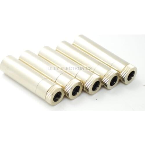 5pcs 12x40mm 5.6mm TO-18 Laser Diode Metal Housing w/ Lens