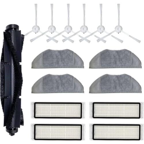 HEPA Filter Accessory Roller Brush Vacuum Cleaner for 360 S5 S7 Robot Vaccum Cleaner Side Brush Filters Replacements Mop Cloth