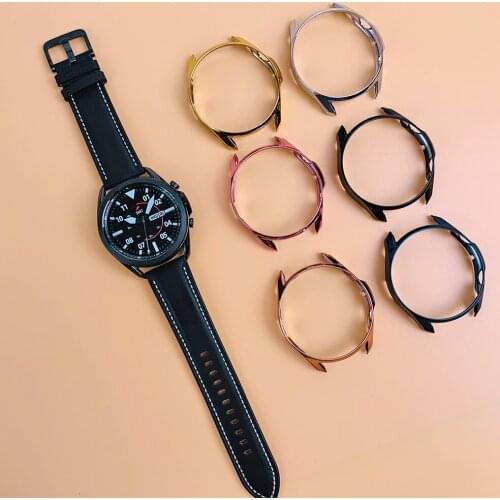 Tup Case For Samsung Galaxy Watch 3 45mm Case 41mm Soft Protective For Galaxy Watch 3 45mm 41mm Ultra-thin Protective Shell 2020