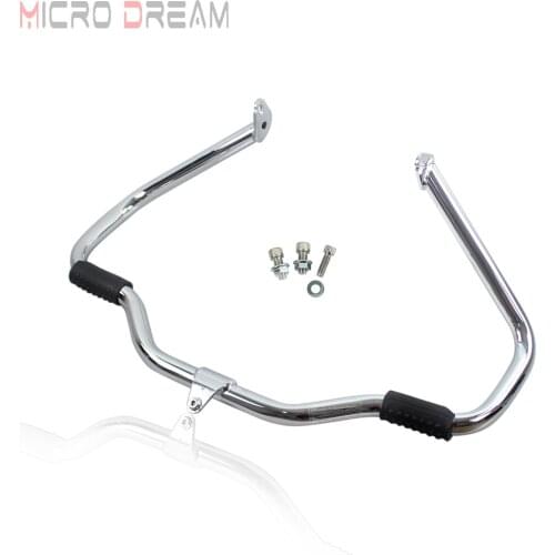 Motorcycle Chrome Engine Crash Bars Guard for Harley Touring Street Glide Electra Glide FLH FLHX FLHTK Road King 1997-2008