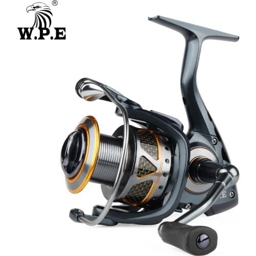 W.P.E SC16 30F/40F Series 9+1 Ball Bearings Spinning Fishing Wheel with 5.5:1 High Speed Carp Fishing Tackle Fishing Reel