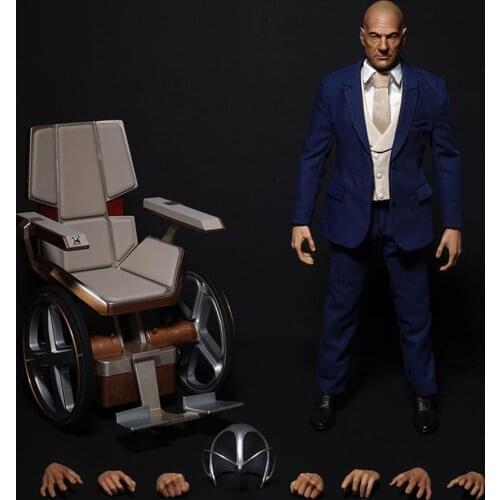 Collectible Full Set 1/6 Professor X Charles Xavier Doctor X Action Figure for Fans Collection Gifts