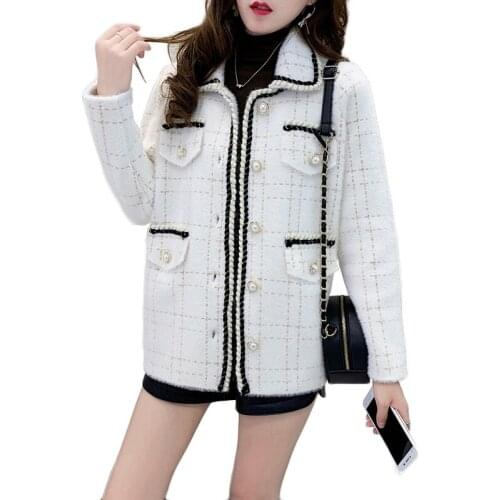 Youth clothing Sweater coat women short Outwear Knitted sweater cardigan female Autumn Student lattice sweater Free shipping 280