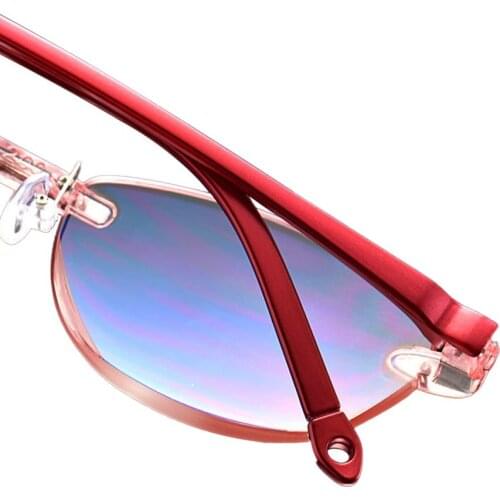 Anti-blue light ultra-light diamond cutting reading glasses, suitable for men and women anti-fatigue reading glasses