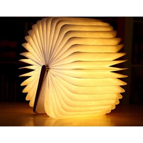 LED Book Lamp Bedside Lamp Study Lamp Creative Electronic Birthday Gift Eye Lamp Book Lamp USB Charging Night Light