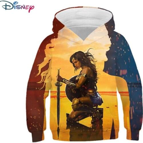 New Movie Wonder Hoodies 3D Printed Men Women Children Fashion Sweatshirts Hooded Boy Girl Kids Pullover Streetwear Tops Coat