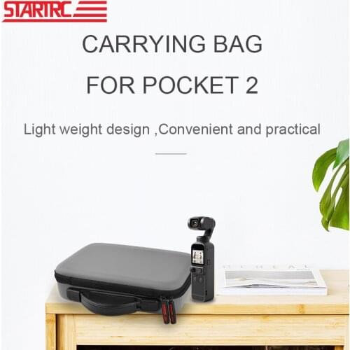 STARTRC Waterproof Storage Box case with wrist strap For DJI pocket 2 mini handle gimbal accessories