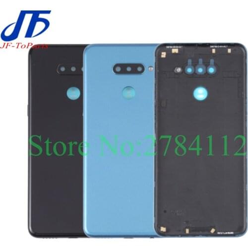 10Pcs Battery Back Cover replacement For LG K50s LMX540HM LM-X540 rear Back Battery Housing Door