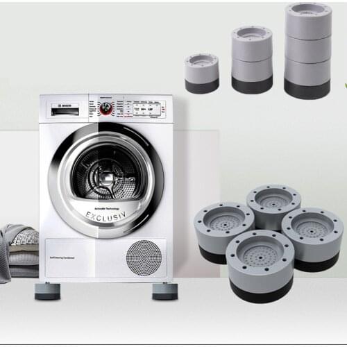 1pcs Anti Vibration Washer Feet Pad Universal Washing Machine Anti-Skid Roller Kit Lifting Foot Base