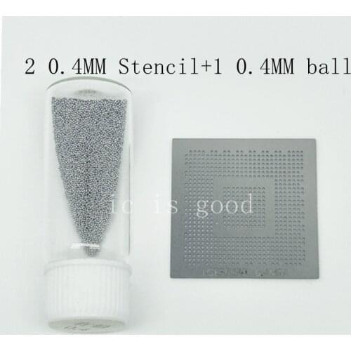 1PCS/LOT=( 2Steel net+1 bottle Solder ball) LGE35230 LGE35230 0.4MM Steel net 0.4mm Solder ball