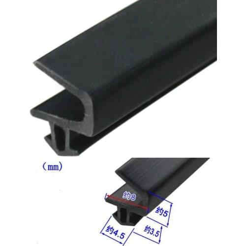 4.5mm 5M L - type aluminum alloy open doors and windows EPDM sealed doors and windows waterproof sound insulation
