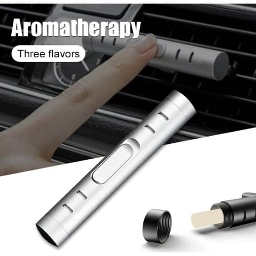 Car Incense Diffuser Air Freshener Perfume Clip Luxury Car Vent Air Freshener With Three Cores BIN