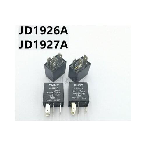 1pcs Car 12V 20A/ 30A Oil pump light fog lamp relay JD1926A JD1927A Relays Accessories