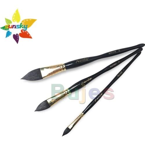Original Mairtini RG700R Handmade Cat tongue shaped Watercolor brush Mop brush Squirrel hair Gouache brush Good water absorption