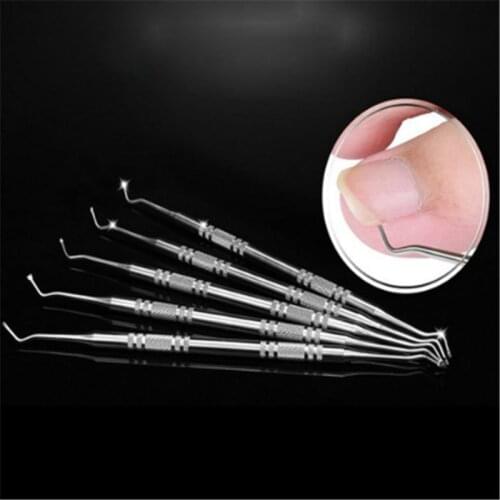 1 Pc Stainless Steel Nail Remover Professional Ingrown Toe Nail File Lifter Clean Tool Pedicure Foot Nail Care Hook Toenails