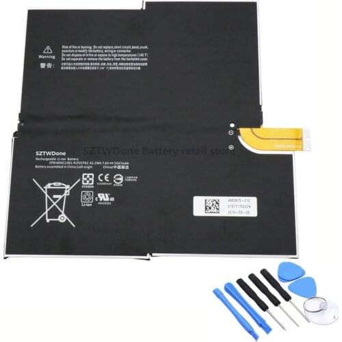 SZTWDone New Tablet battery for Microsoft Surface pro 3 1631 MS011301-PLP22T02 X883815-010 G3HTA009H G3HTA005H