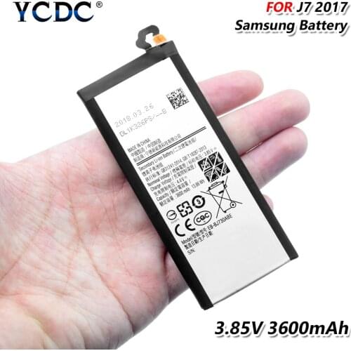 YCDC 3600mAh 3.85V EB-BJ730ABE LI-ION Battery RECHARGEABLE For Samsung Galaxy J7 Pro 2017/SM-J730F/SM-J730G/SM-J730DS SM-J730FM