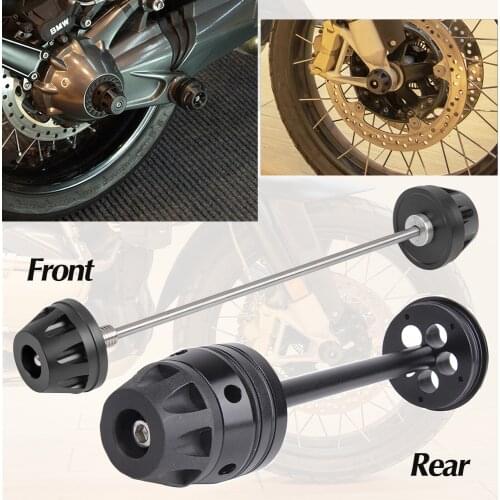 R1250GS Front Rear Wheel Protector Axle Fork Crash Slider For BMW R 1250 GS LC 2019 2020 2021 R1250 GS Adventure ADV Accessories
