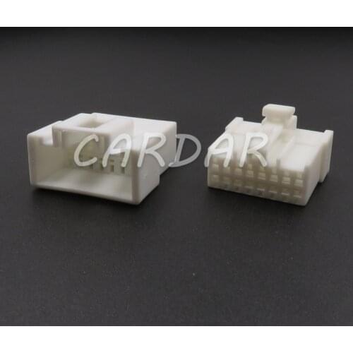 1 Set 16 Pin MG610360 7123-7169 Auto CD Audio Wire Plug AUX Modification Wire Socket For Mazda