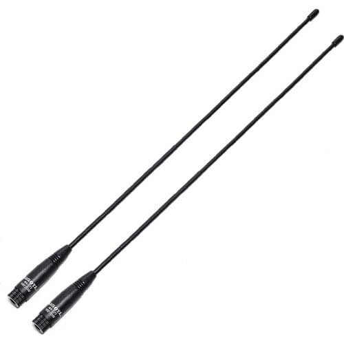 2Pcs Nagoya NA-771 SMA-Male Dual Band VHF/UHF 144/430MHz Soft Antenna For Yaesu TYT TH-UV8000D WOUXUN Walkie Talkie 2 way radio
