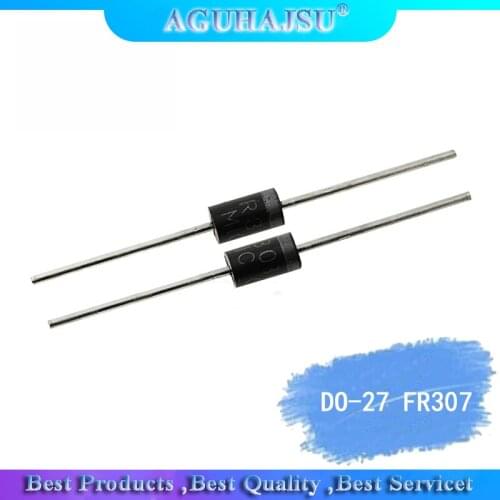 20pcs Rectifier Diode 3A 1000V DO-27 FR307