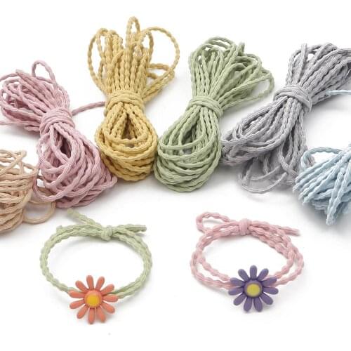 5 Meter Multi-Color High Quality Nylon Elastic Cord String Stretch Rope Rubber Band for DIY Clothes Garment Sewing Accessories