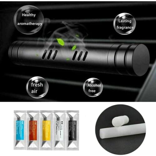 5Pcs Car Air Freshener Purifier Solid Perfume Fragrance Aromatherapy Sticks
