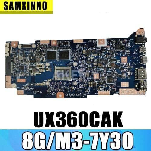 90NB0BA0-R00060 Motherboard For ASUS Zenbook UX360C UX360CA UX360CAK Ultrabook Laptop Mainboard UX360CA Mainboard 8G/M3-7Y30 CPU