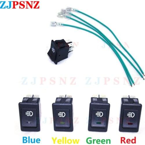 12V 24V Auto Fog Light Rocker Toggle Switch LED Dashboard 35A Car Accessories Modification Universal High Quality